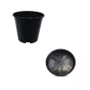3L Round Plastic Pot with 20cm Saucer